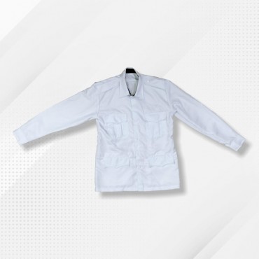 Uniform Bush Jacket Long Sleeve (X3-Logo + Website)