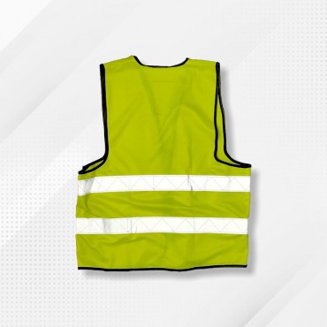 Green Color Zip Vest