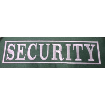 SECURITY SEWING AT BACK OVERALL (CODE-8002 GREEN POLY)